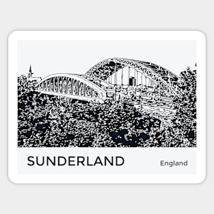 Sunderland England Sticker